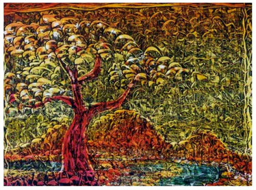 DAPACU Multidimensional Artist Old Classics, Level 7 Masterpiece, Media Oil, Circa 1995