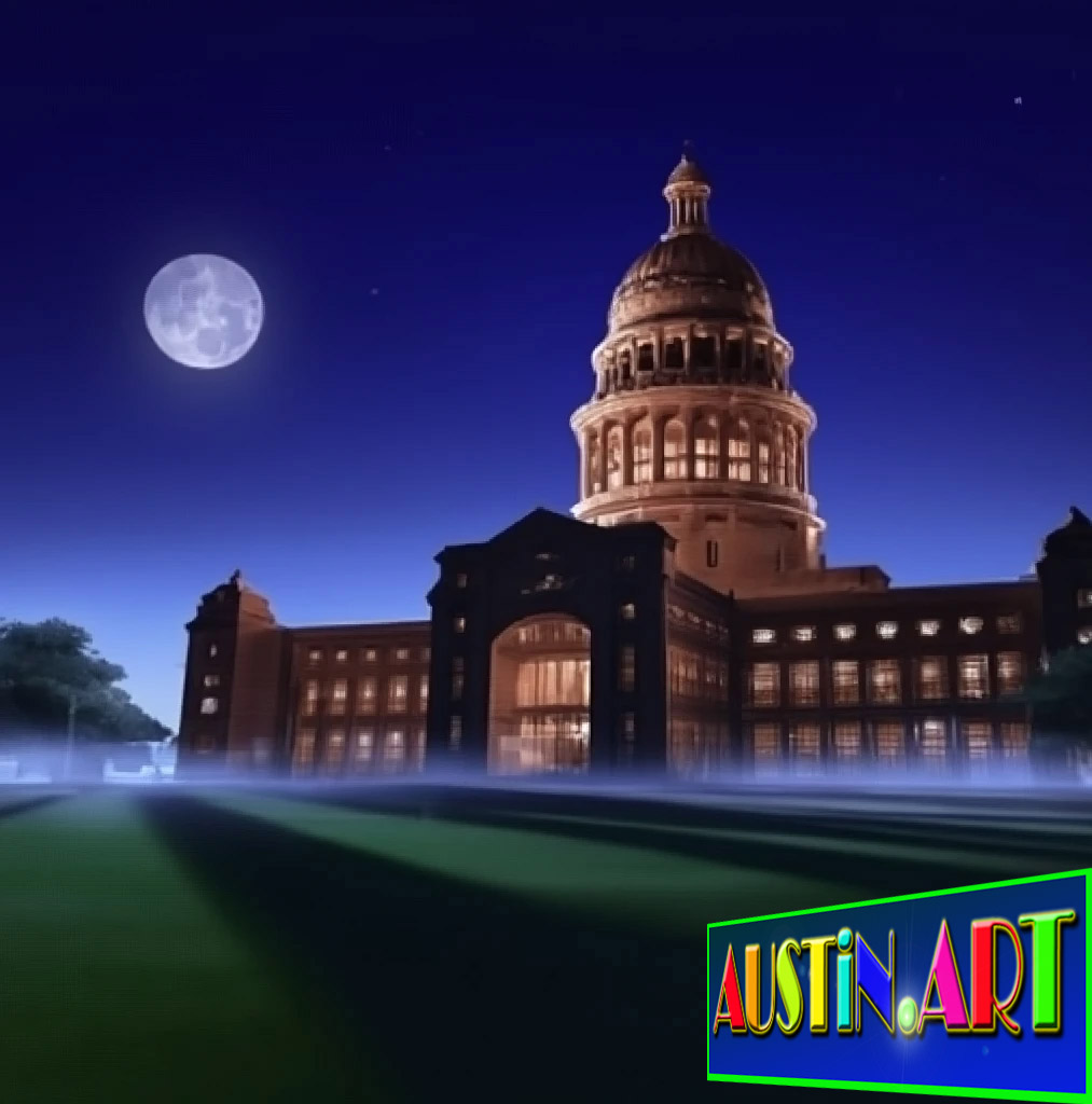 Austin Capitol Building in A Bottle
Digital Artist DAPACU